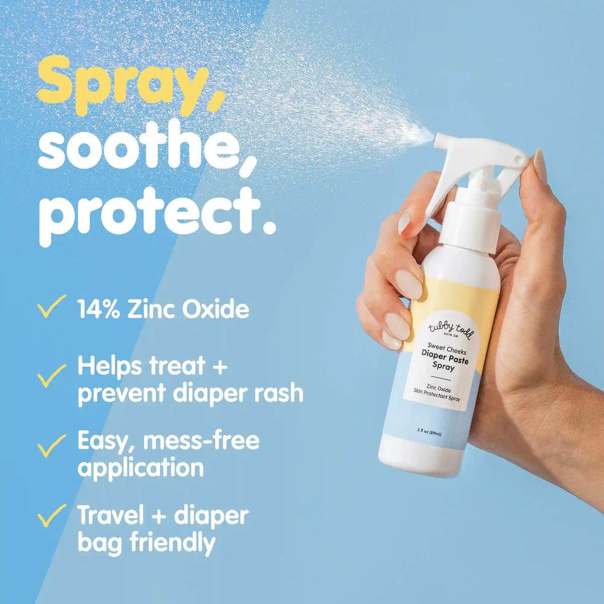 Sweet Cheeks Diaper Paste Spray