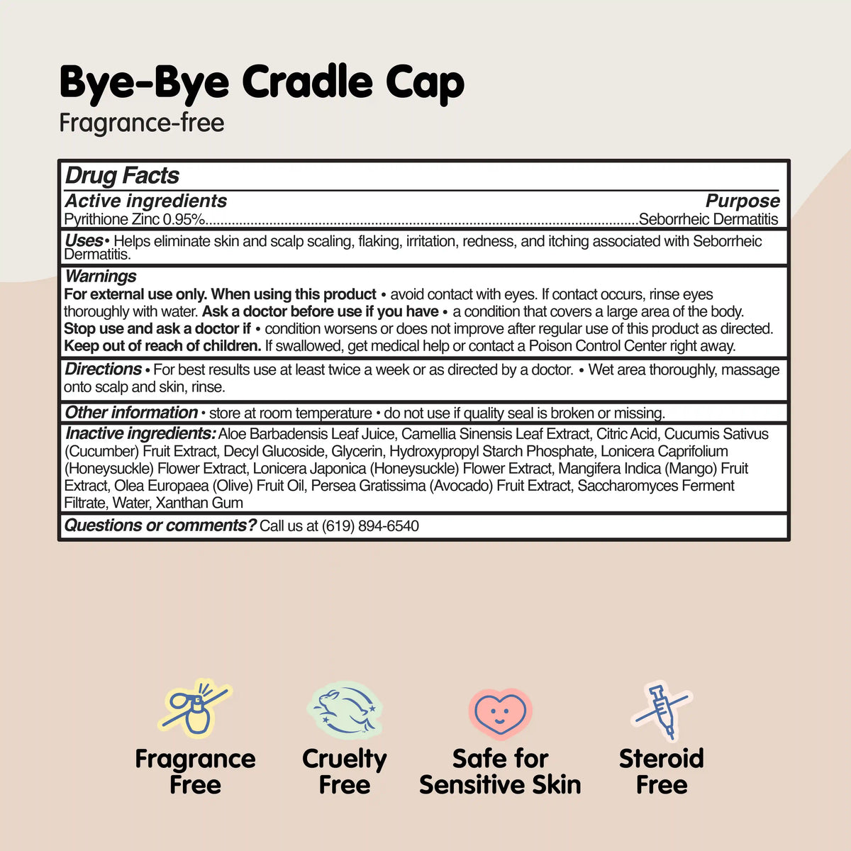 Bye-Bye Cradle Cap Bundle