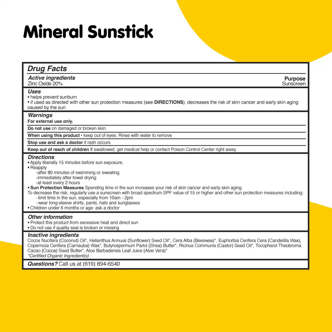 Mineral Sunstick SPF 30