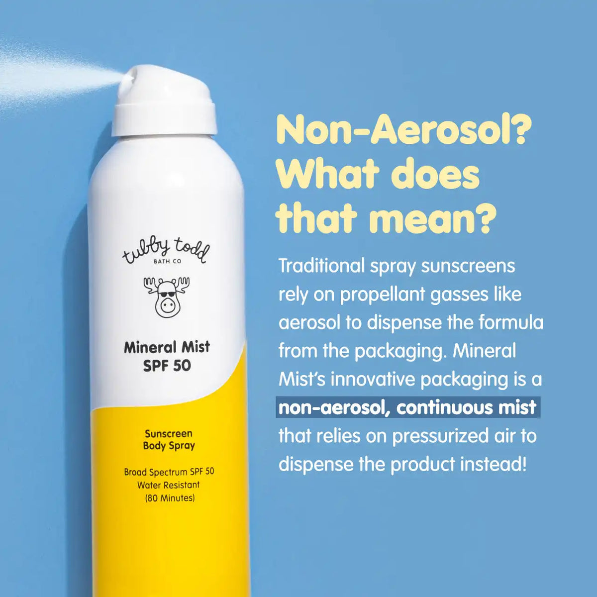 Mineral Mist SPF 50 Sunscreen