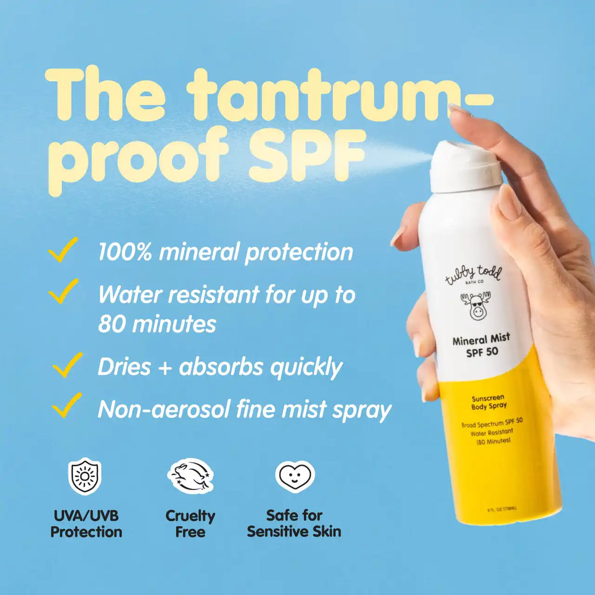 Mineral Mist SPF 50 Sunscreen