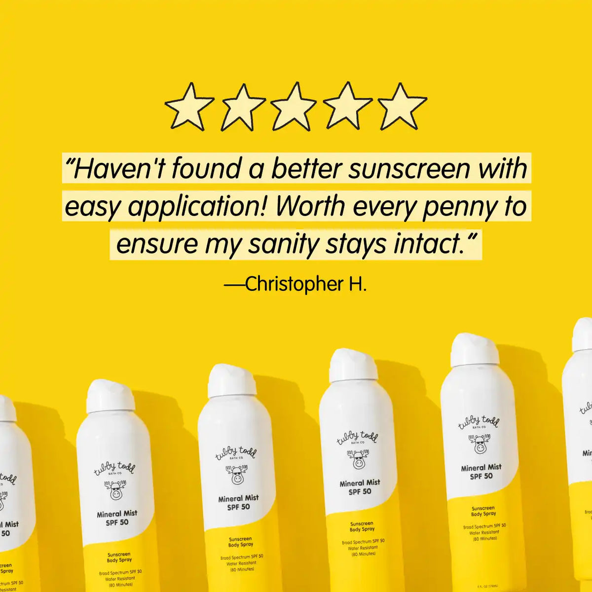 Mineral Mist SPF 50 Sunscreen