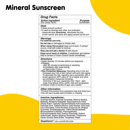 Mineral Sunscreen SPF 50